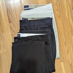 DOCKERS SLIM FIT PANTS x3